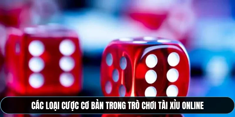 C&aacute;c loại cược cơ bản trong tr&ograve; chơi t&agrave;i xỉu online